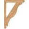 Ekena Millwork Funston Arts & Crafts Smooth Bracket, Western Red Cedar, 3 1/2"W x 32"D x 44"H BKT04X32X44FST03SWR - alternate 3